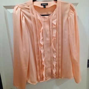 Express button-down blouse